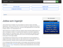 Tablet Screenshot of ingenjor.com